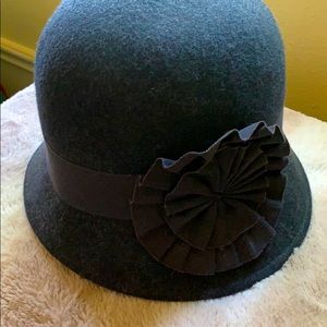 Wool Flapper hat.